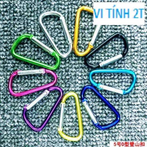 Móc khoá treo- Nhôm Carabiner- Giao đúng hàng như ảnh.