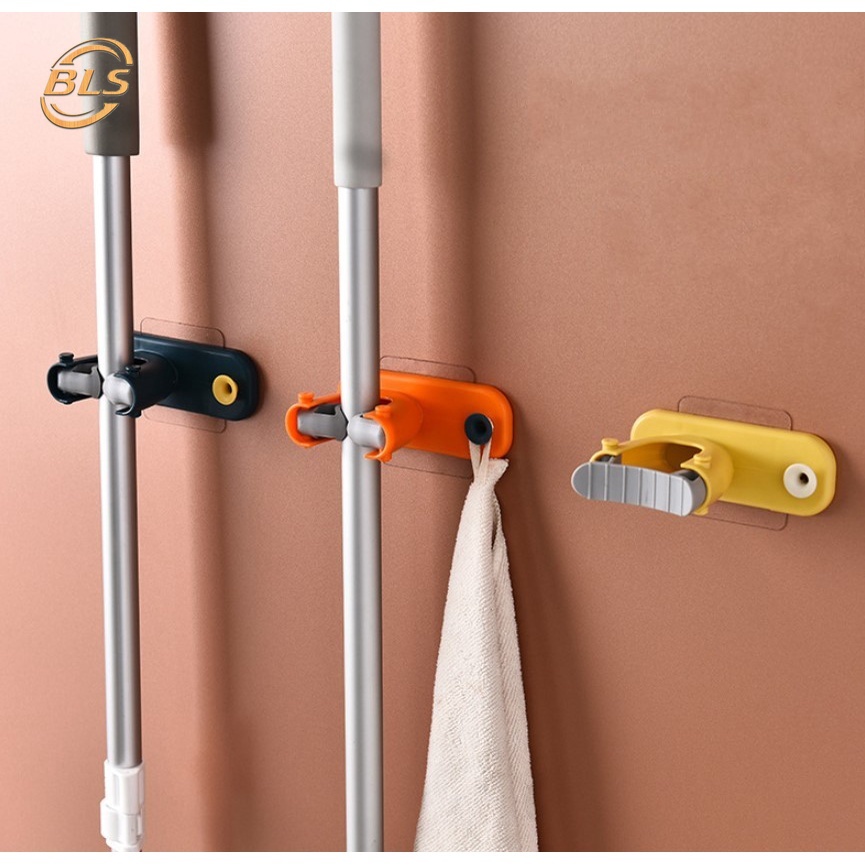 Giá đỡ cây lau nhà gắn tường không cần đinh tiện dụng