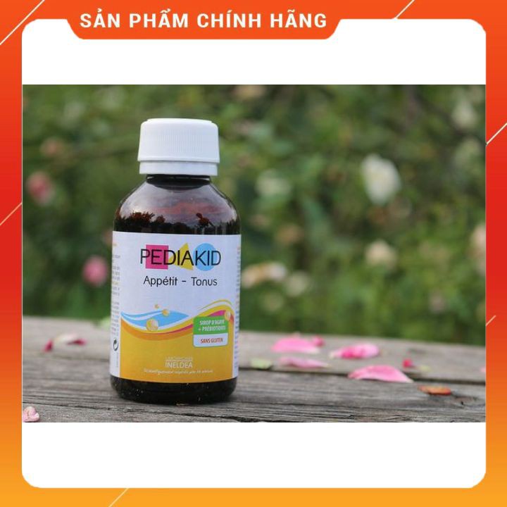 VITAMIN PEDIAKID APPETIT TONUS (125ML) Siro Cho Bé Biếng Ăn Giúp Bé Ăn Ngon Tăng Sức Đề Kháng Cho Trẻ Từ 6 tháng tuổi