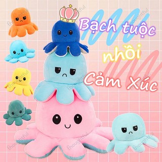 Gấu bông Bạch tuộc nhồi cảm xúc (hai mặt)- 2 cỡ