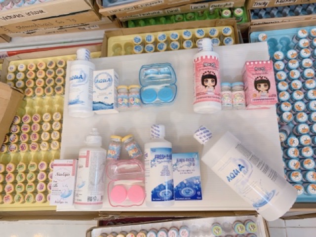 Nước ngâm lens - nước nhỏ - khay đựng lens các loại | BigBuy360 - bigbuy360.vn