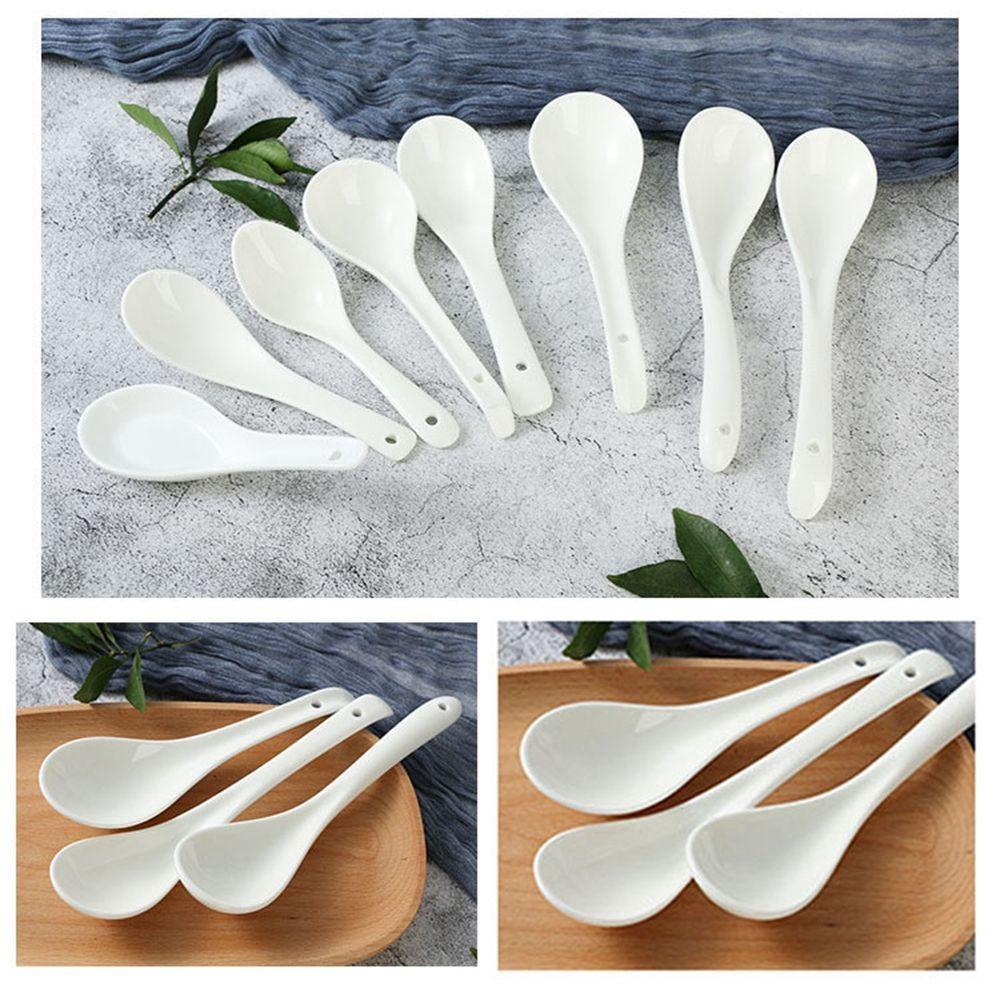 WATTLE Muỗng Cà Phê Trà Tráng Miệng Bằng Gốm Sứ Cỡ Lớn / Nhỏ Hàng Mới
