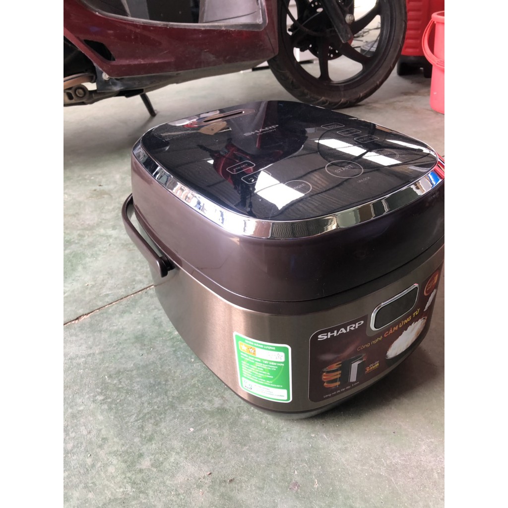 [ FULL MỚI] [ 1 ĐỔI 1] Nồi cơm điện cao tần Sharp 1.8 lít KS-IH190V-GL[ CHÍNH HẢNG]