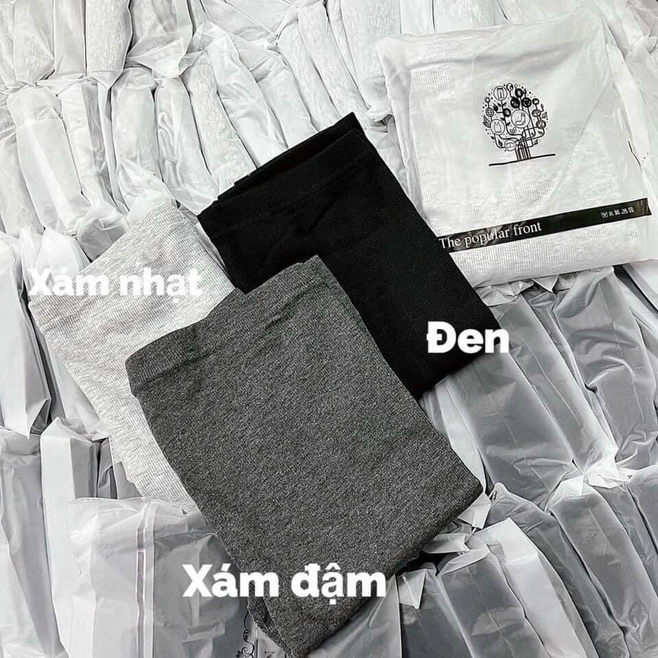 Quần Legging Len Tăm Cao Cấp , Siêu Co Giãn 4 Chều Ấm Áp Cho Mùa Thu Đông - MAY Fashion
