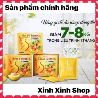 COMBO 2 HỘP TRÀ ĐÀO KELLY DETOX