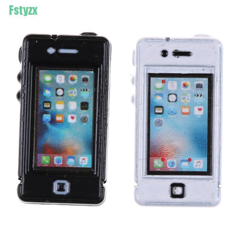 fstyzx 1/6 Scale Dollhouse Miniature Mini Look Mobile Phone Cellphone Decoration
