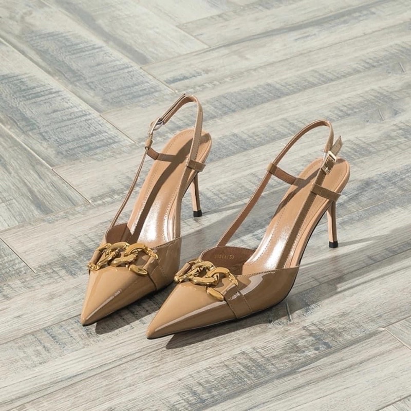 Giày cao gót mũi nhọn hàng Quảng Châu loại 1 sẵn sz 39