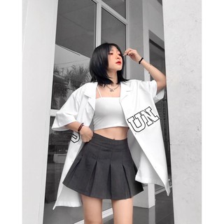 Áo Sơ mi TSUN Basic Shirt - Trắng - Unisex