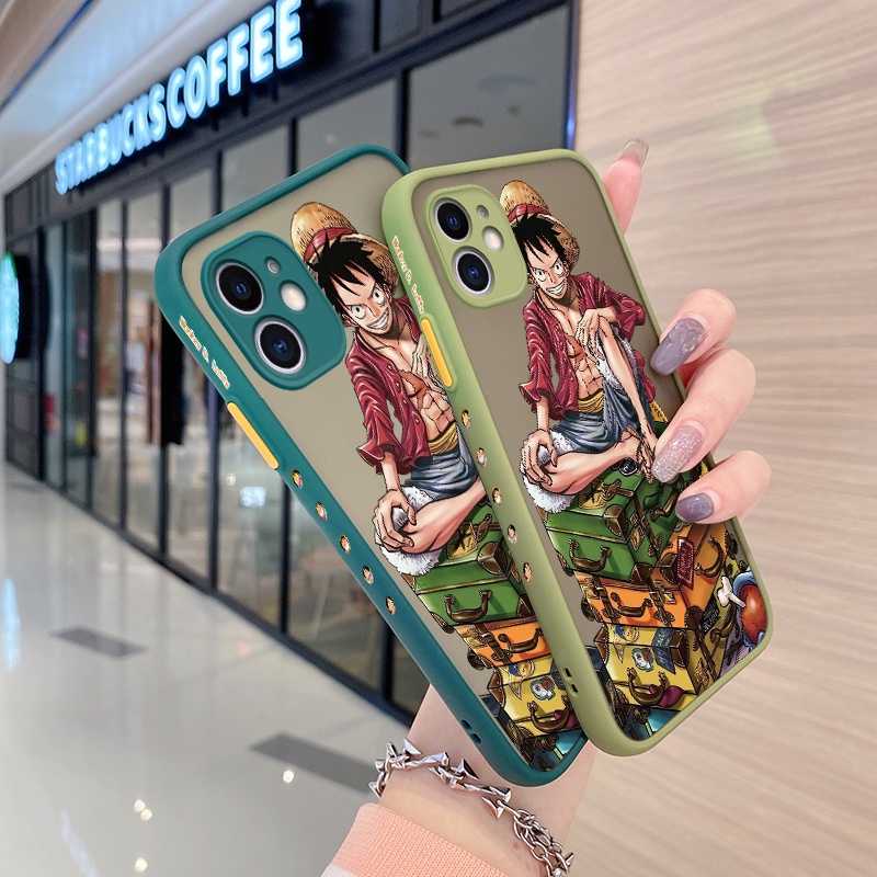 Ốp Điện Thoại Cứng Nhám Trong Suốt In Hình Luffy Cho Realme GT Neo 2 GT2 GT 2 Q5 Pro 5G
