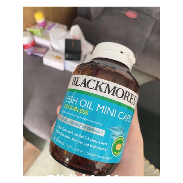 DẦU CÁ BLACKMORE FISHOIL ODOURLESS ( DẦU CÁ KHỬ MÙI) | BigBuy360 - bigbuy360.vn