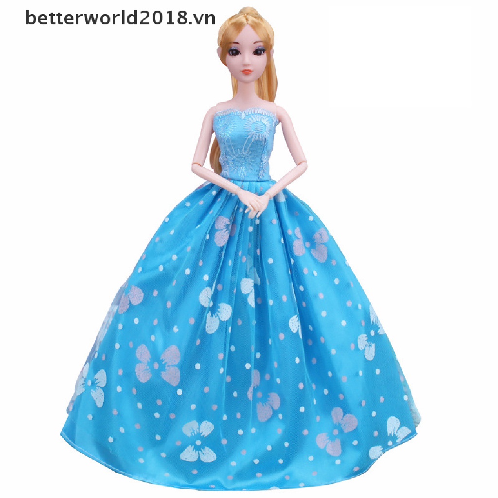 Set 5 Đầm Công Chúa Đồ Chơi Cho Búp Bê Barbie 29CM 2018