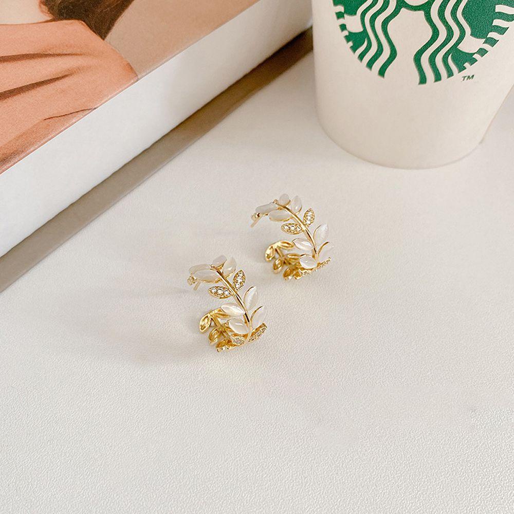 Khuyên Tai Nữ Hình Chữ C Thời Trang Hàn Quốc Xinh Xắn