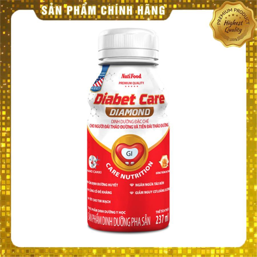 1 Lốc x 6 Chai Sữa Bột Pha Sẵn Diabet CARE DIAMOND 237ML (cho người tiểu đường) -⭐⭐⭐ KHÁNH NGỌC SUPERMAKET