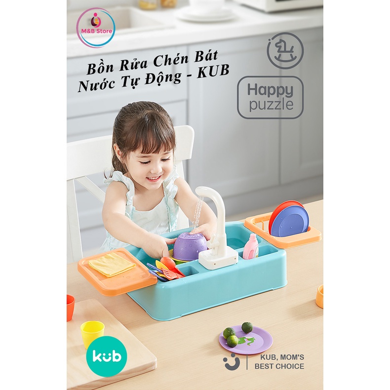Bồn Rửa Chén Bát, Nước Tự Động - KUB, Mô Phỏng Chân Thật