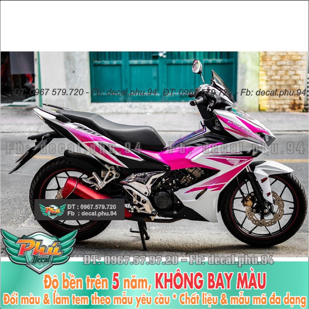 Tem Rời Winner X Trắng hồng (K) -1