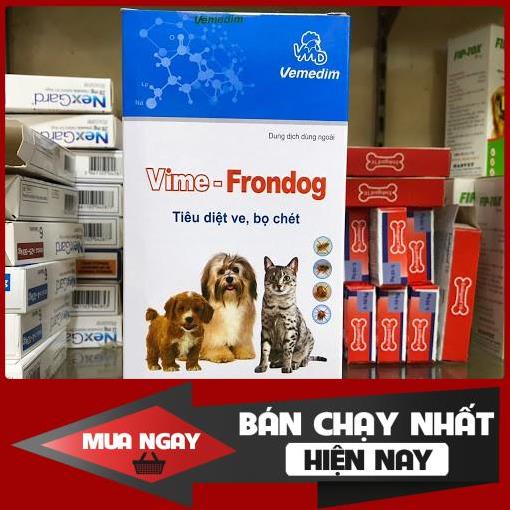 [❌GIÁ SỈ❌] VIME-FRONDOG TIÊU DIỆT VE,BỌ CHÉT CHO CÚN VÀ MÈO ❤️