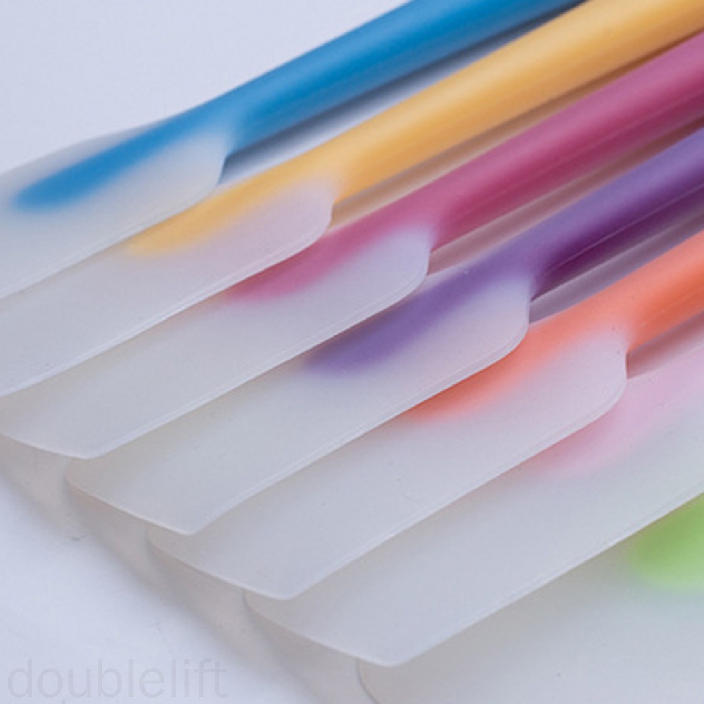 Dụng Cụ Vét Bột Làm Bánh Bằng Silicon Trong Suốt Nhiều Màu Sắc