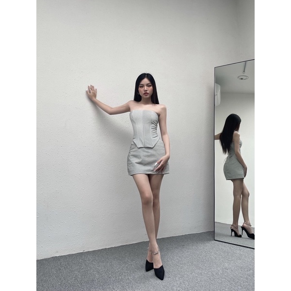 Andie set // áo chân váy cá tính