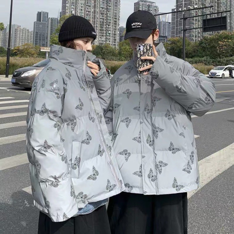 ÁO PHAO THƠI TRANG ULZZANG KOREAN PHẢN QUANG + ẢNH THẬT