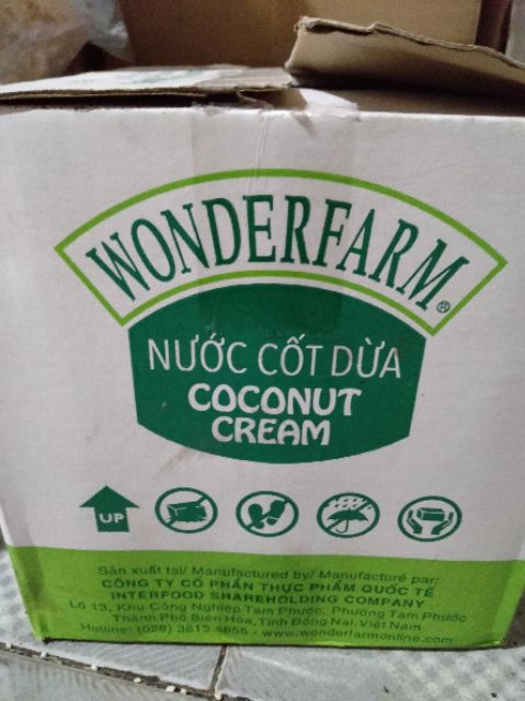 NƯỚC CỐT DỪA WONDERFARM { 400 ML} | BigBuy360 - bigbuy360.vn