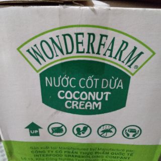 NƯỚC CỐT DỪA WONDERFARM [400 ML]