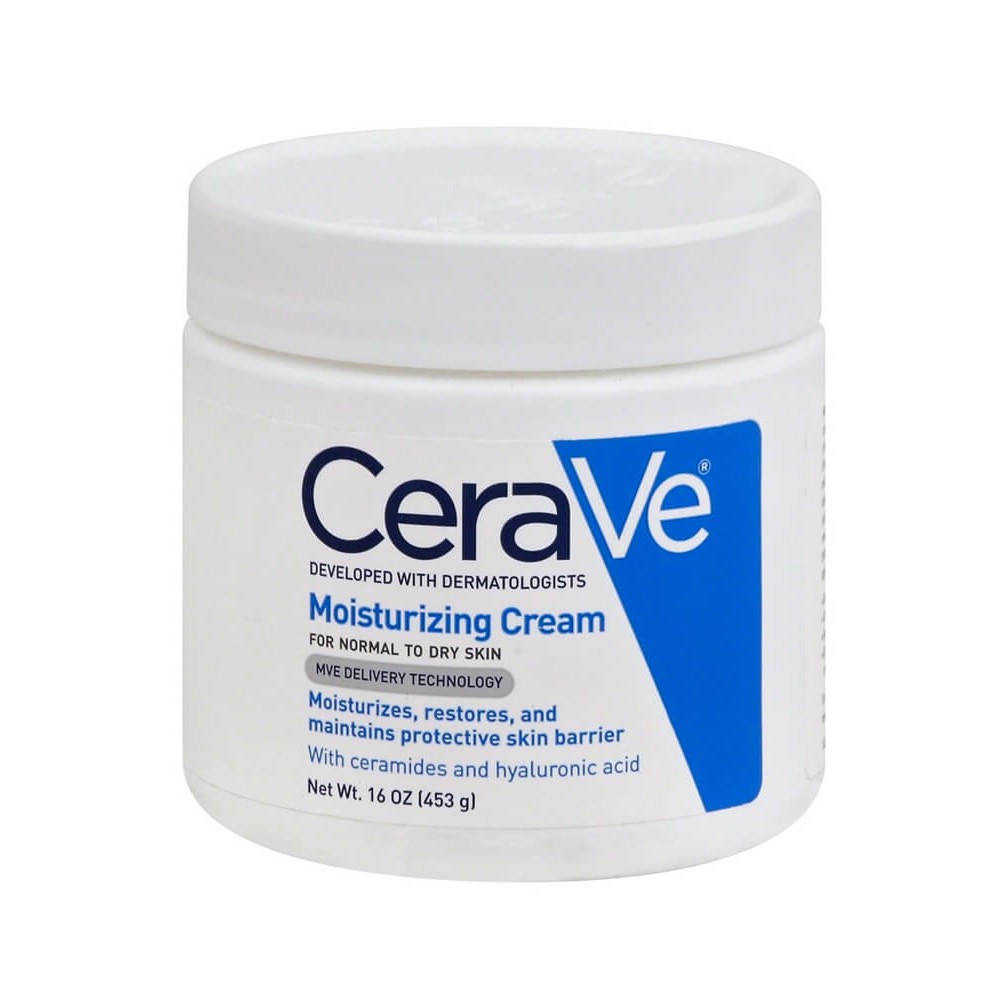 Kem dưỡng ẩm Cerave Moisturizing Cream cho da thường và da khô 453g của Mỹ