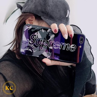 Ốp lưng kính iphone Supreme
