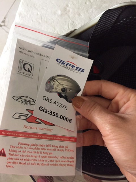 Nón/Mũ bảo hiểm GRS -A737k chính hãng