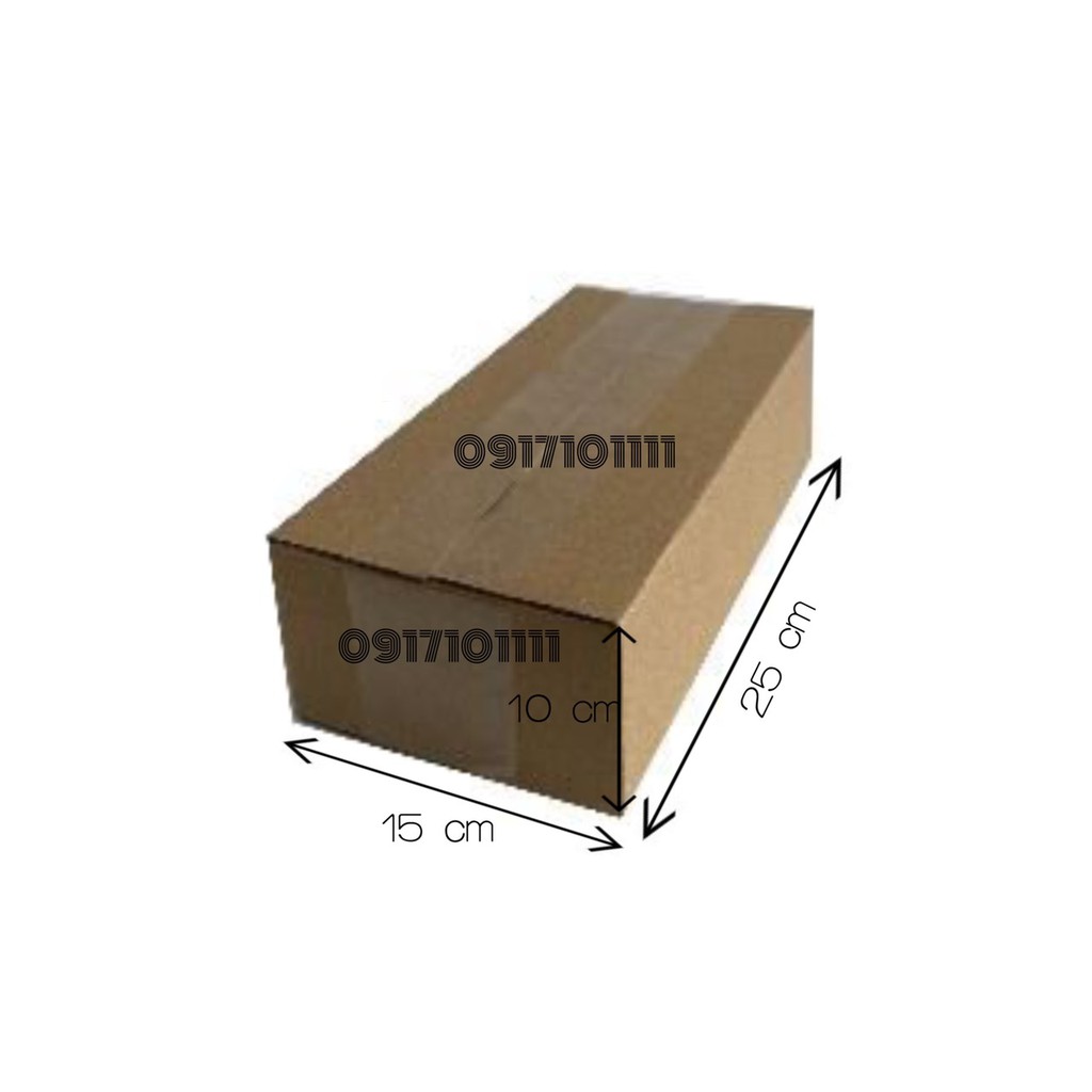 25x15x10 Thùng carton đóng gói hàng