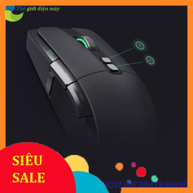 Chuột Gaming Xiaomi Wireless Mouse pin sạc, 2 chế độ kết nối - Bảo hành 6 tháng - Shop Thế Giới Điện Máy .