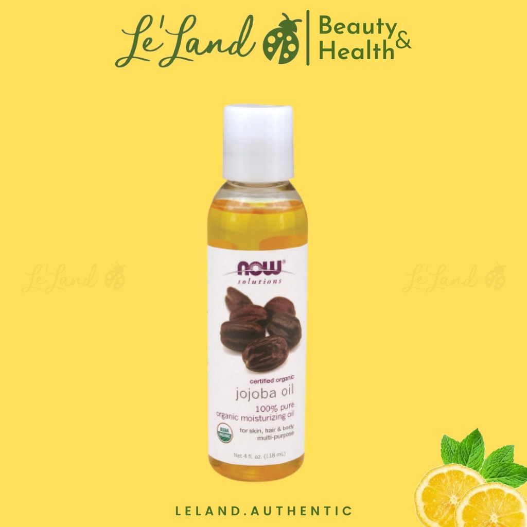Bill US - Dầu Jojoba Hữu Cơ Now Solutions Jojoba Oil 118ml