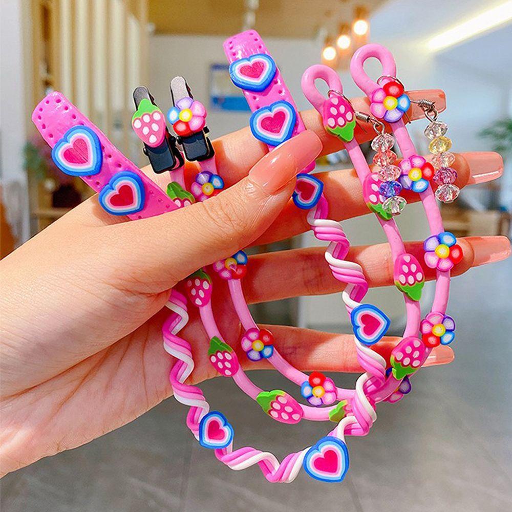 Dây Buộc Tóc Trang Trí Nhiều Màu Sắc Cho Nữ