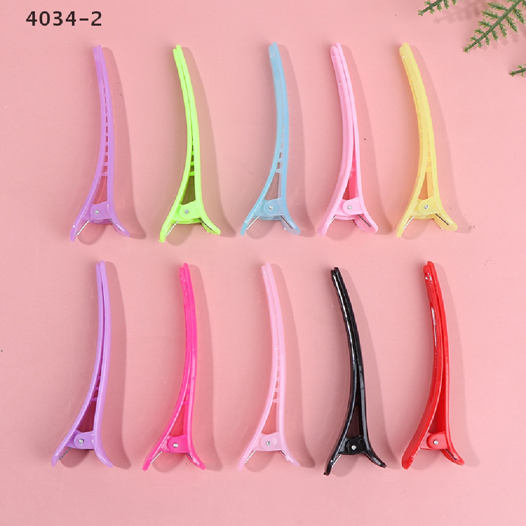 Set 10 Kẹp Tóc Chuyên Dụng Cho Salon 4034-2