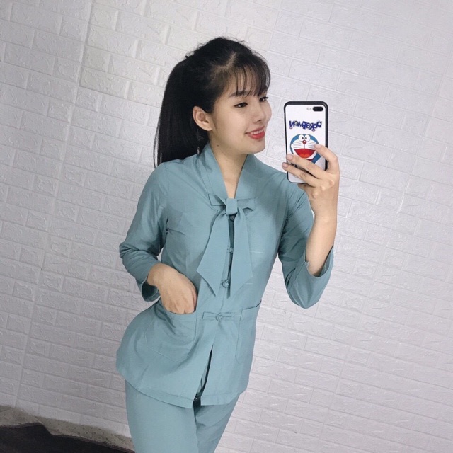 Đồ lam- Mẫu la hán nơ