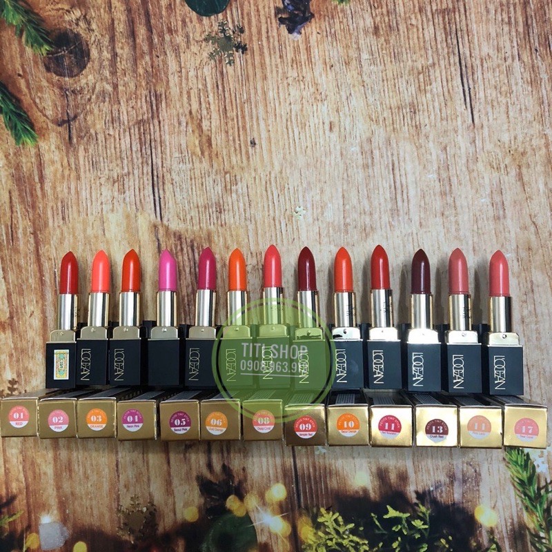 (Có bỏ sỉ)Son Vitamin Lâu Phai Locean Tint Stick Sweet Love Story 2 Trong 1