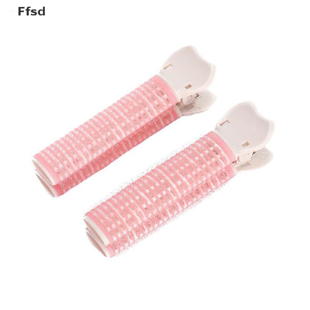 Bộ 2 Kẹp Tóc Mái Bằng Lông Thú Cố Định Rễ Cây