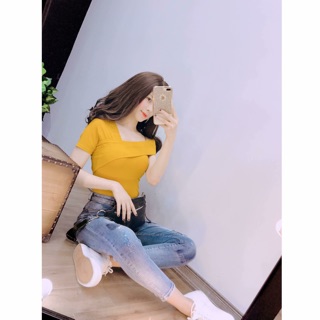 Áo lệch vai