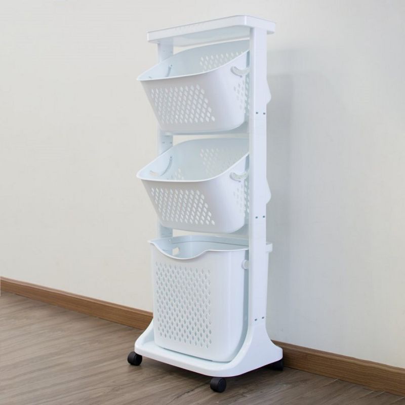 KỆ ĐỰNG ĐỒ ĐA NĂNG 3 TẦNG CÓ BÁNH XE