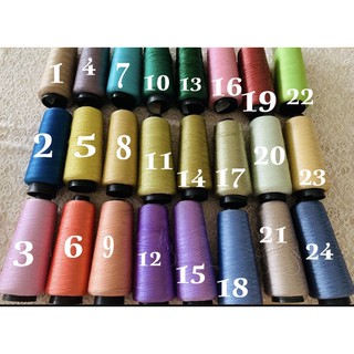 Chỉ dù,chỉ poly 210D/2 [may vá] [đan móc] [handmade]