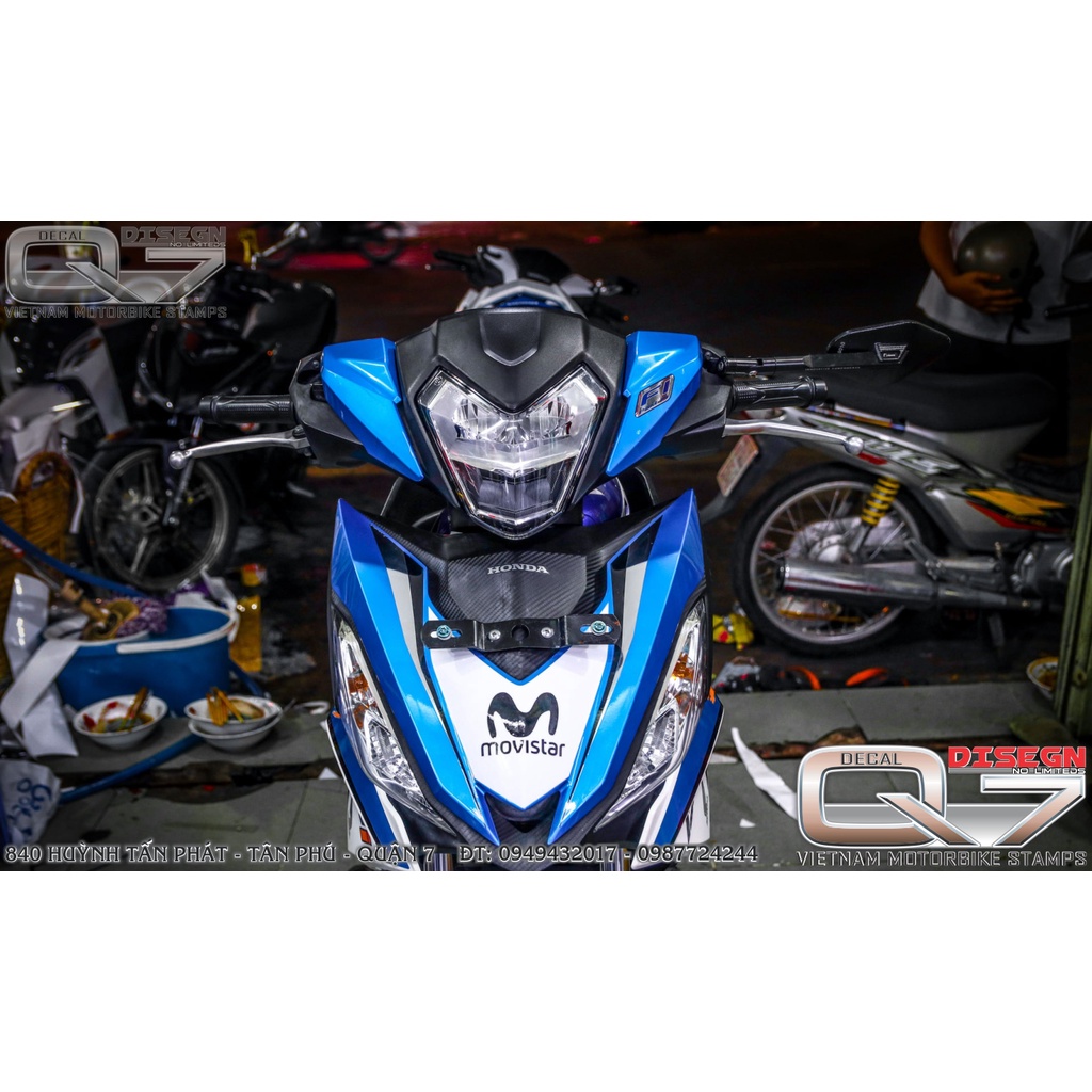 Tem Rời WINNER V1 XANH TRẮNG