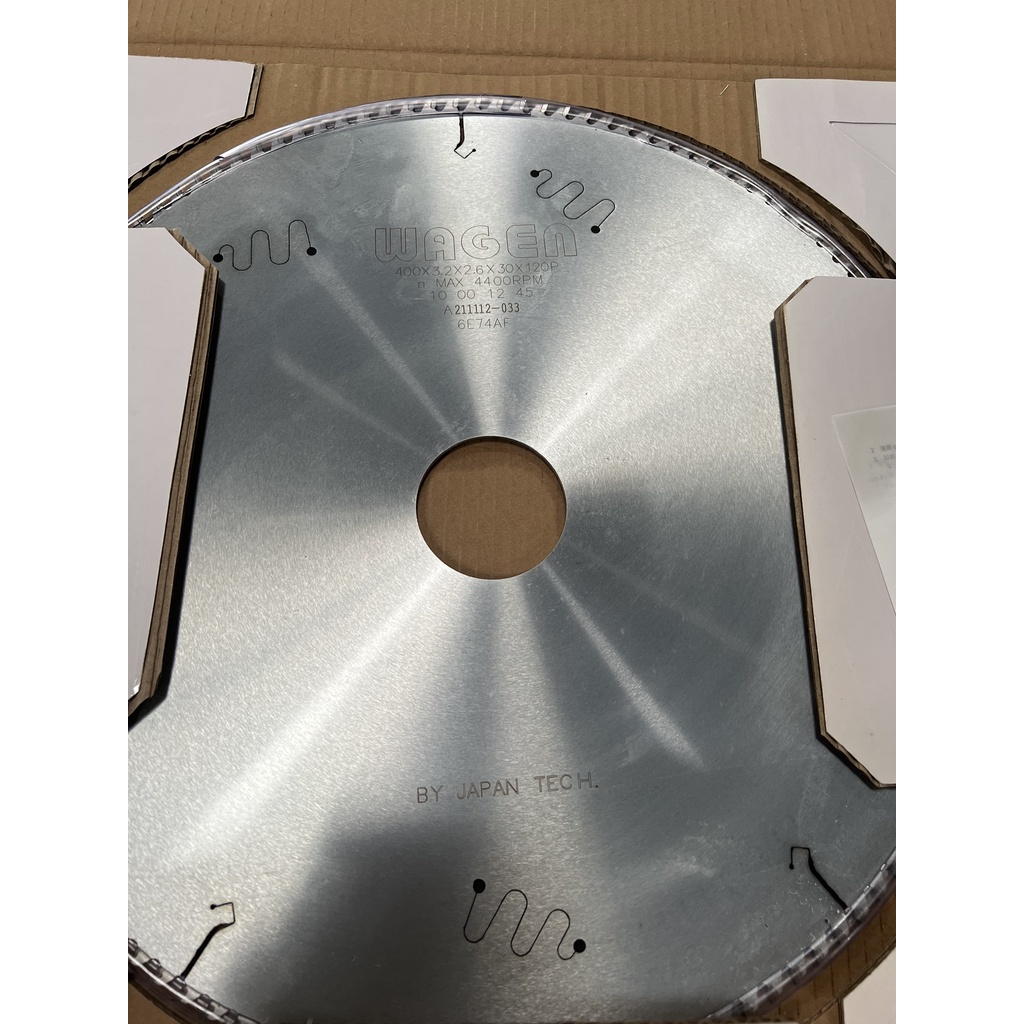 Lưỡi cắt nhôm 400, 450, 500mm Wagen Nhật Bản chính hãng - kho máy nhôm FASTER