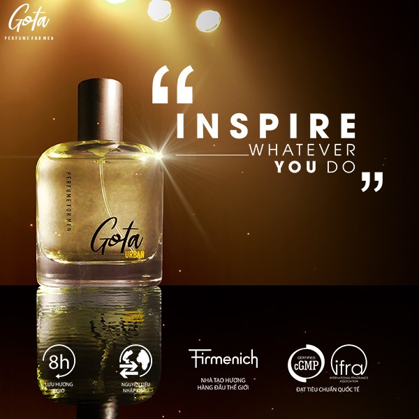 Nước Hoa Nam Gota Urban 50ml chính hãng | Thế Giới Skin Care