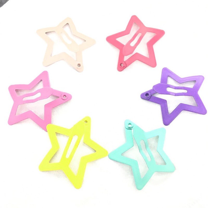 Set 6 kẹp ngôi sao dễ thương cho bạn gái