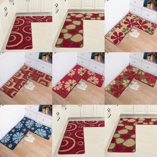 [THẢM CAO CẤP] BỘ THẢM BẾP CAO CẤP ĐẾ CAO SU CHỐNG TRƯỢT 2 TẤM 45X70CM VÀ 45X120CM