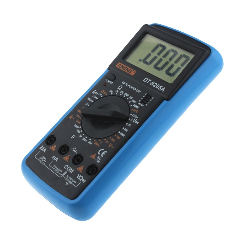 Đồng hồ vạn năng kế dt-9205a có màn hình hiển thị