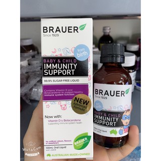 ( DateT8/2024) Brauer Immunity Tăng Đề Kháng 100ml ( TĐK Brauer)