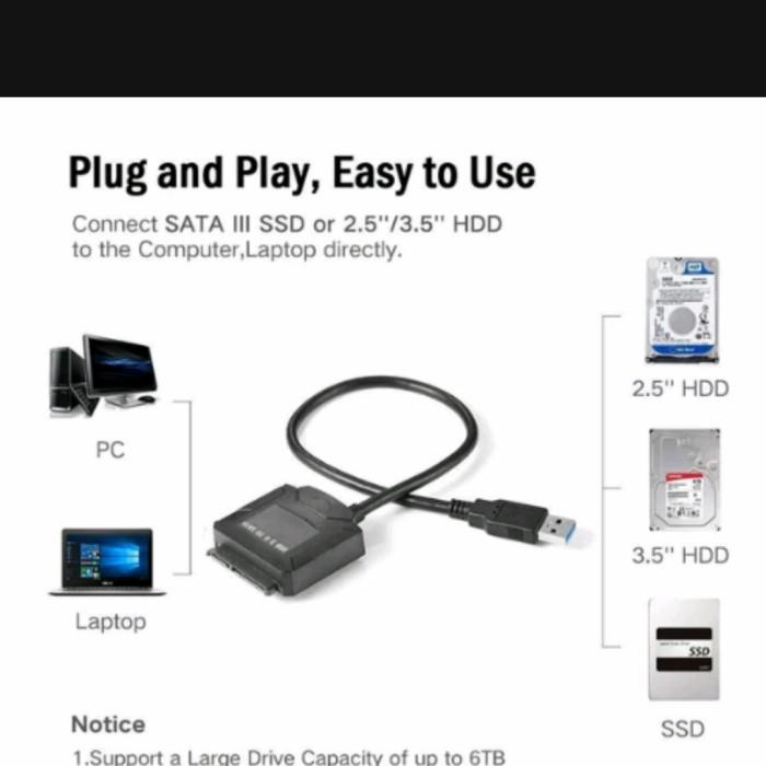 Ốp Đầu Chuyển Đổi Từ / Sata Sang Usb 3.0 Cho 2.5in 3.5in | BigBuy360 - bigbuy360.vn