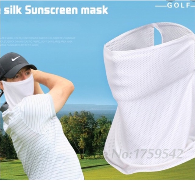 Khẩu trang golf chống nắng tia UV nam nữ PGM thoáng khí thấm hút mồ hôi cực tốt KT002