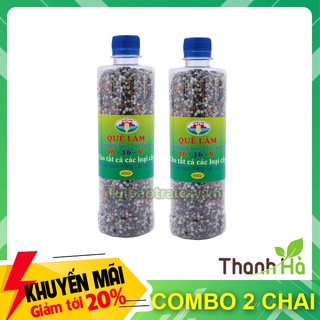 Combo 2 chai - Phân bón thúc NPK Quế Lâm dùng cho hoa - T16.1