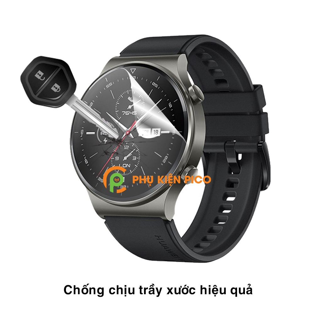 Dán màn hình Huawei GT 2 Pro chính hãng Gor bộ 3 miếng chống trầy xước đồng hồ - Dán dẻo Huawei Watch GT 2 Pro